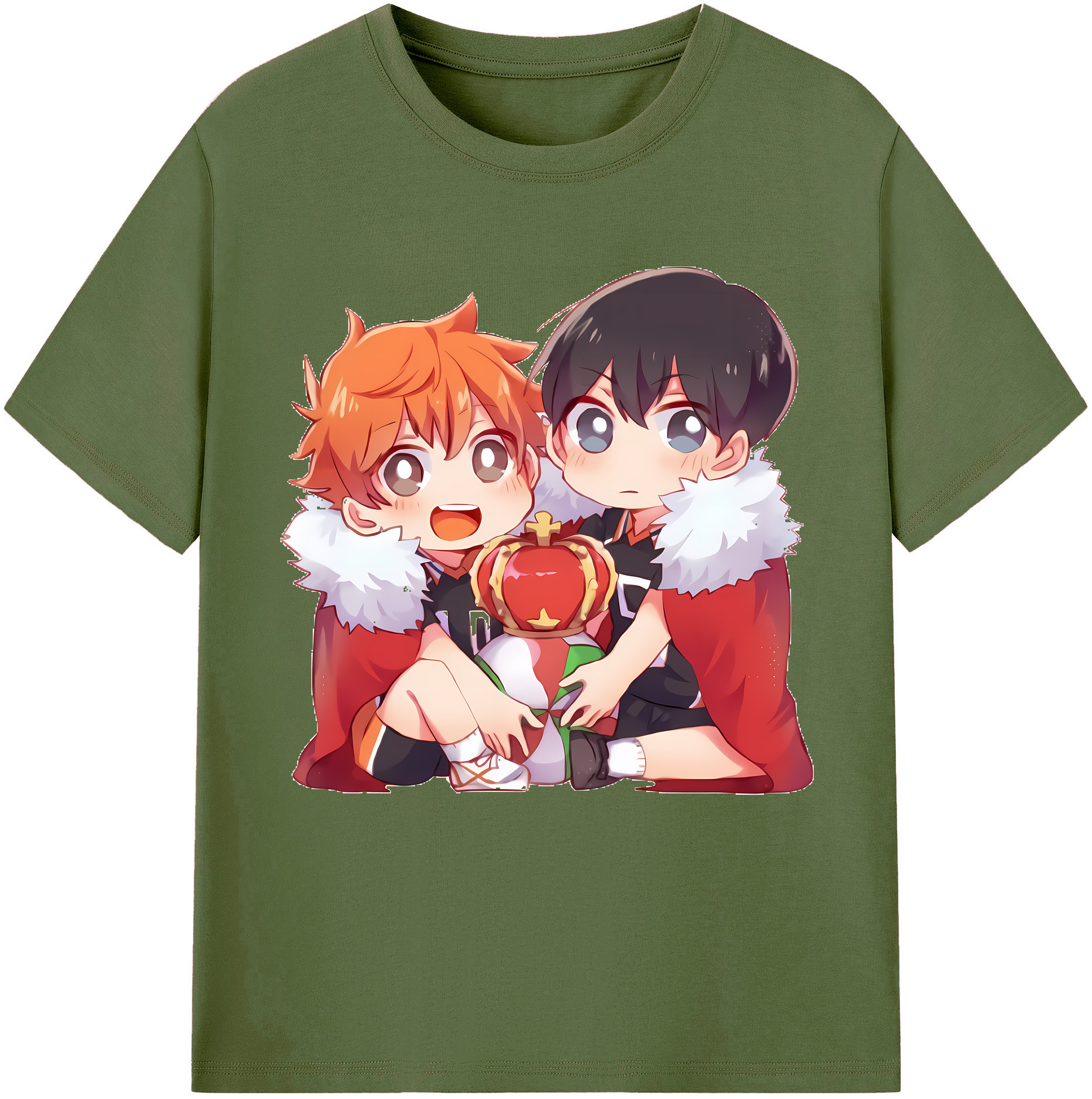 （画像用） ハイキュー!! Haikyu!! 綿100％半袖Tシャツ（フロントプリント）